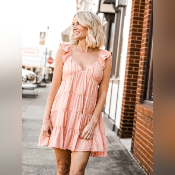 🩷 BNWOT BLU PEPPER Summer Dress (large) - Picture 3 of 5